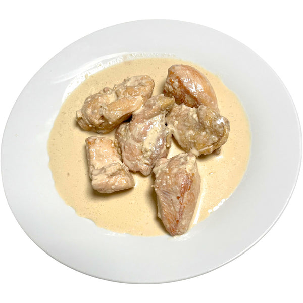 Sauté de chapon sauce foie gras ±2kg