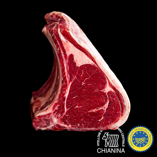 Costata de Chianina IGP – Côte de bœuf Génisse Toscane