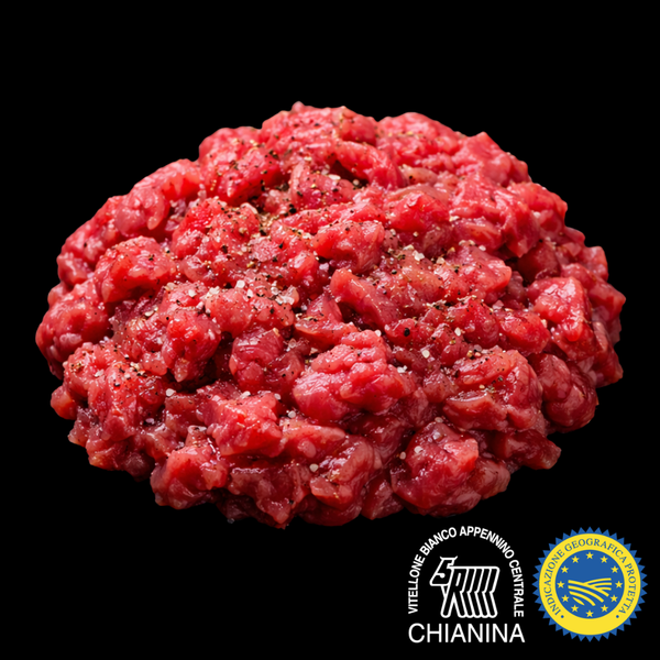 Tartare au Couteau – Chianina IGP Génisse Toscane