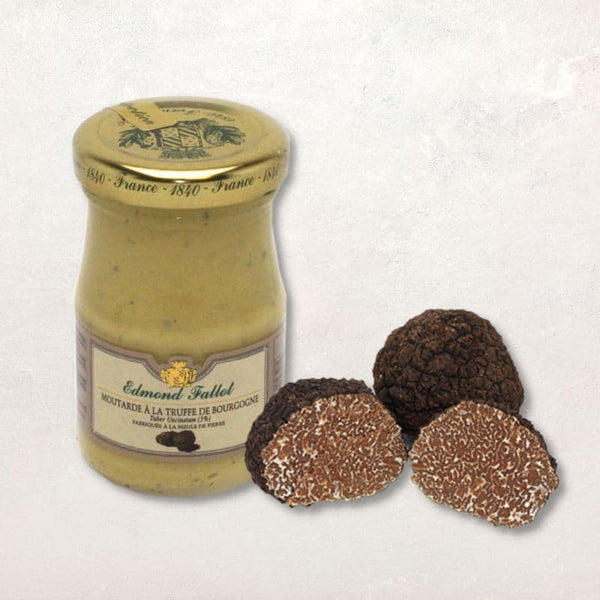 Moutarde à la truffe de Bourgogne "Tuber Uncinatum" 5% bocal 100g