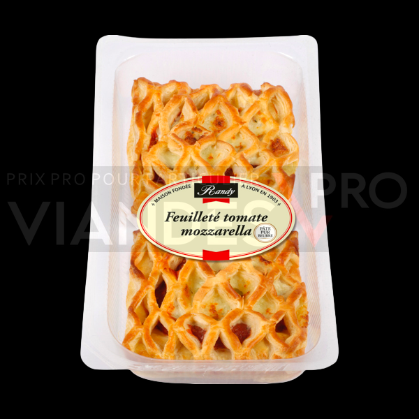 Feuilleté tomate mozzarella x2