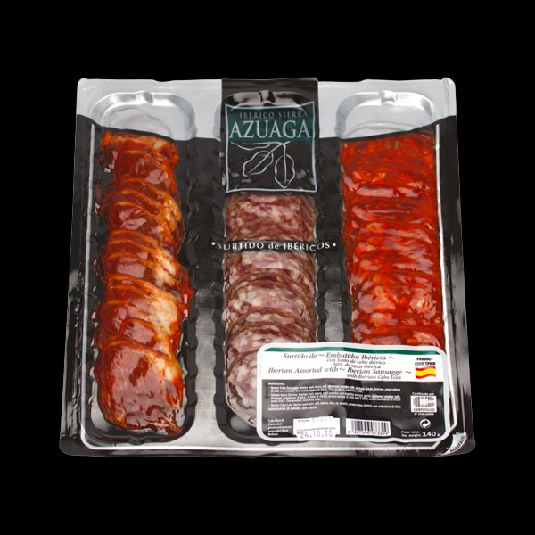 Assortiment de charcuterie ibérique artisanale : lomo, chorizo et saucisson - Marbled Beef