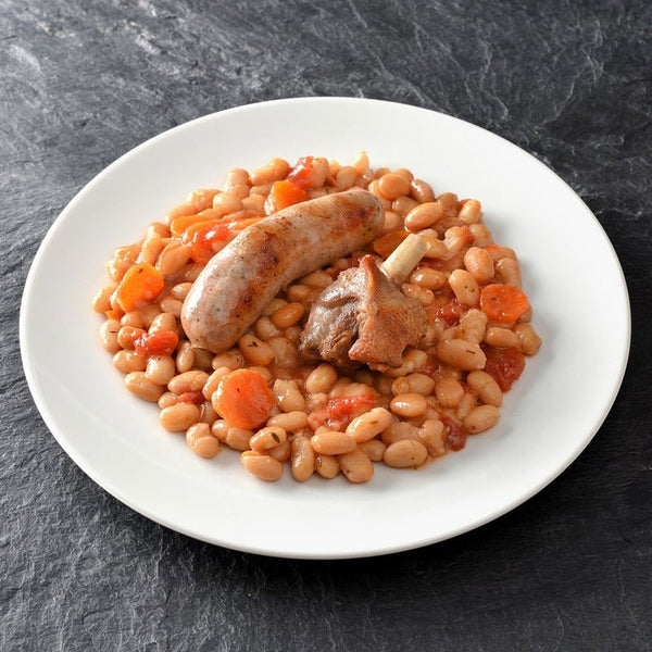 Cassoulet cuisiné à la graisse de canard ±1,8kg - Marbled Beef