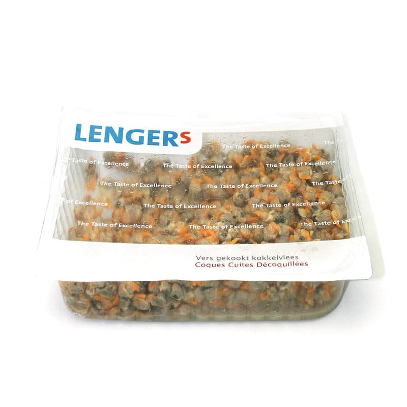 Coques cuites décoquillées - Marbled Beef