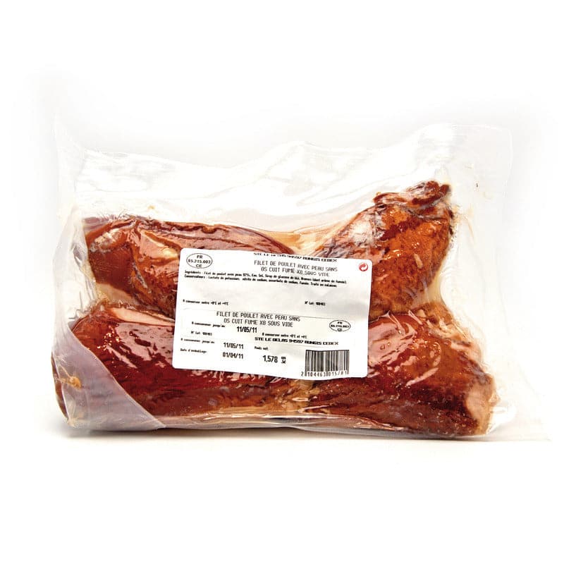 Filet de poulet fumé cuit x8 - Marbled Beef