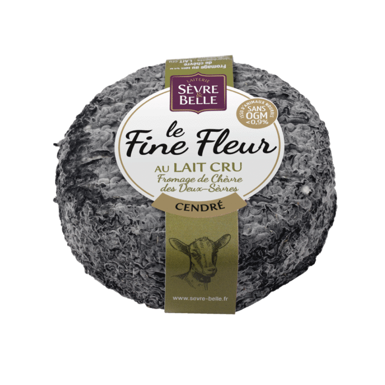 Fromage de Chèvre Cendré au Lait Cru Français 150g - Marbled Beef