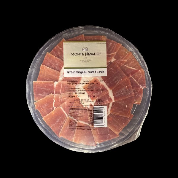 Jambon Mangalica Tranché à la Main 85g - Marbled Beef