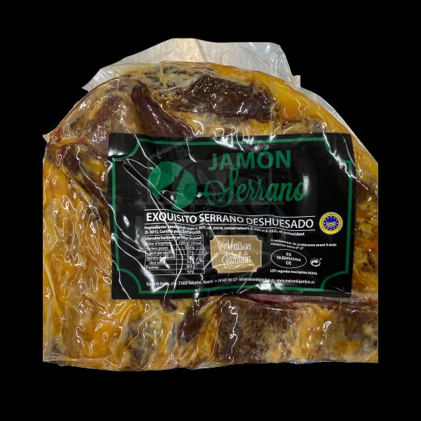 Jambon Serrano 12-16 mois s/os ±3,5kg - Marbled Beef