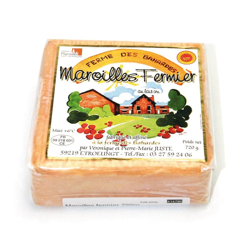 Maroilles fermier AOP au lait cru - Marbled Beef