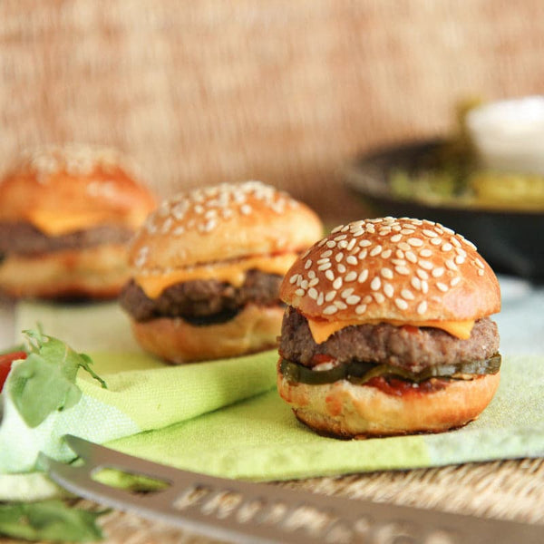 Mini burger cheese boeuf français x10 - Marbled Beef