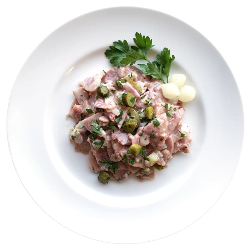 Museau de porc à la lyonnaise - Marbled Beef