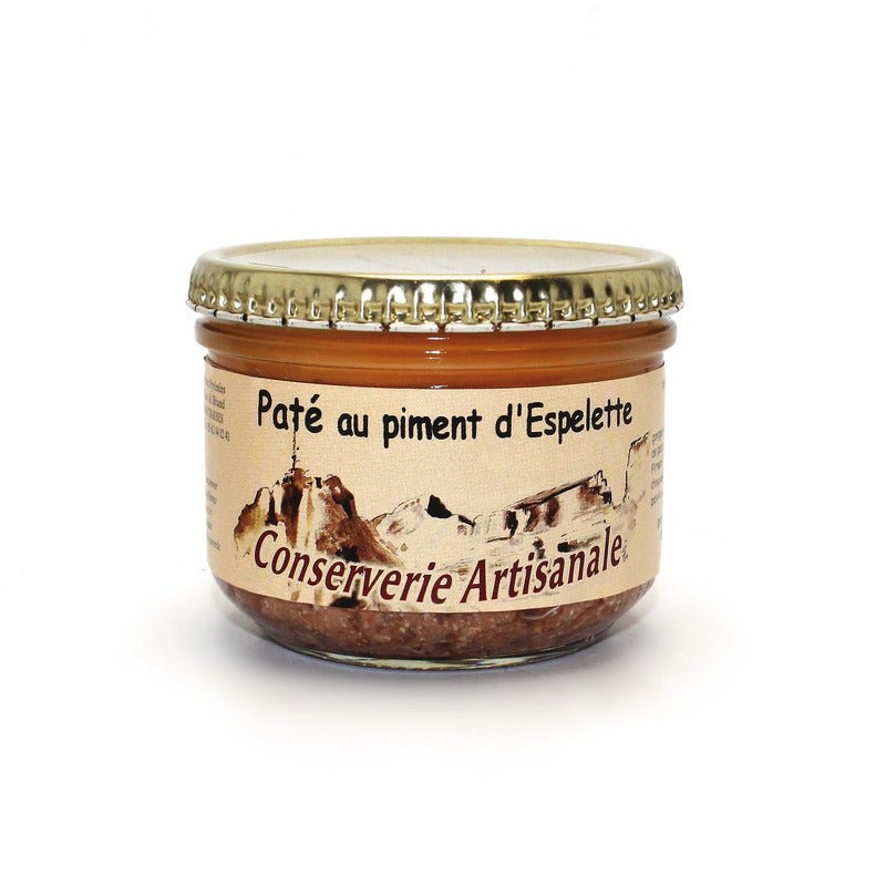 Pâté artisanal au piment d'Espelette porc français bocal 180g - Marbled Beef