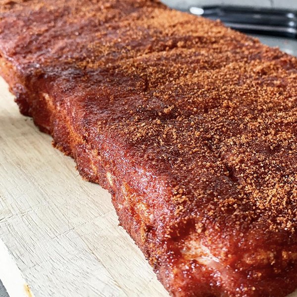 Poitrine de Porc Désossée 4 Faces Frais ±5kg [Vente en Gros] - Marbled Beef