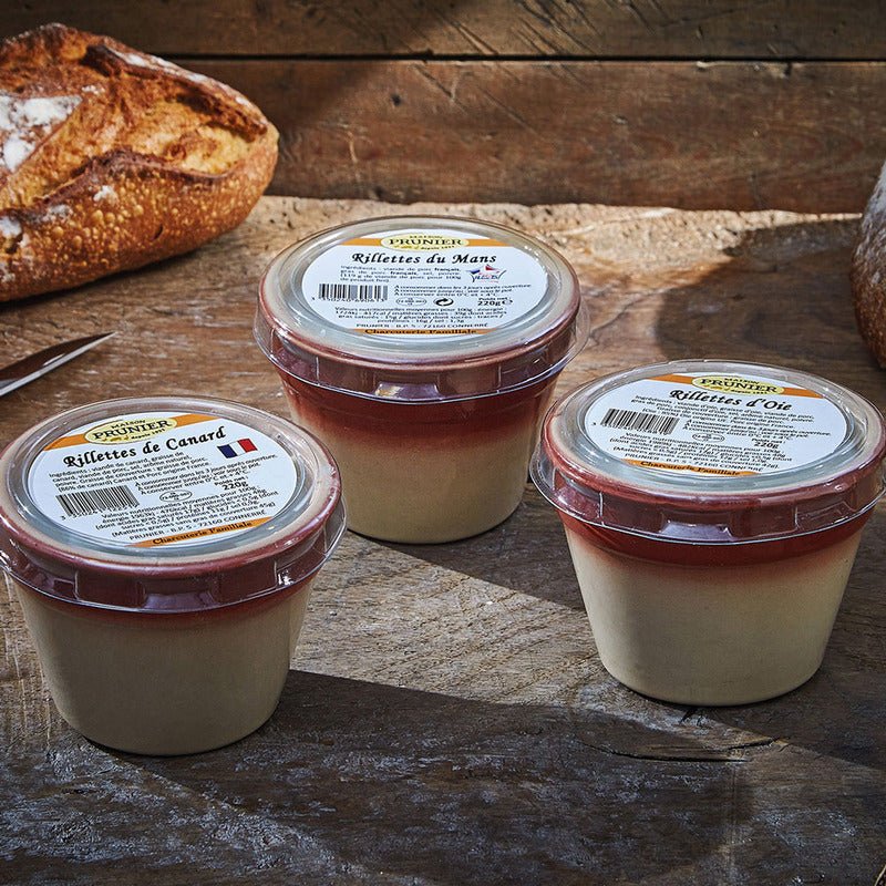 Rillette de canard pot grès 220g - Marbled Beef