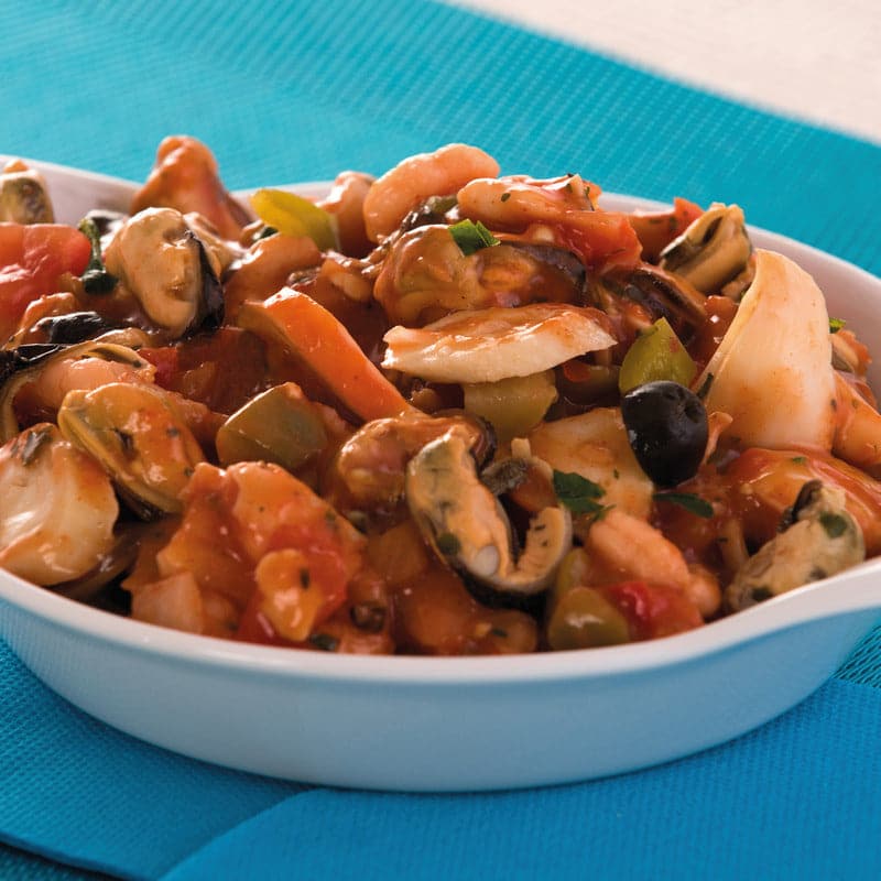 Salade panaché de fruits de mer - Marbled Beef