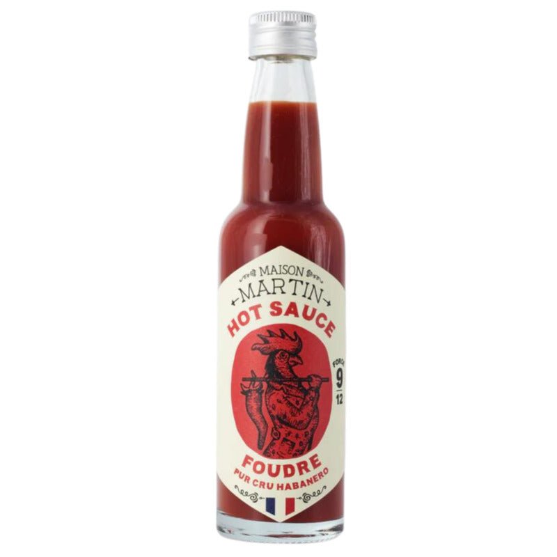 Sauce piquante Foudre pur piment Habanero français - Force 9/12 - 100g - Marbled Beef