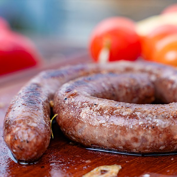 Saucisse au Couteau Supérieure Porc de l'Aveyron ±1kg - Marbled Beef