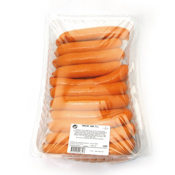 Saucisse de Francfort jaune x22 - Marbled Beef