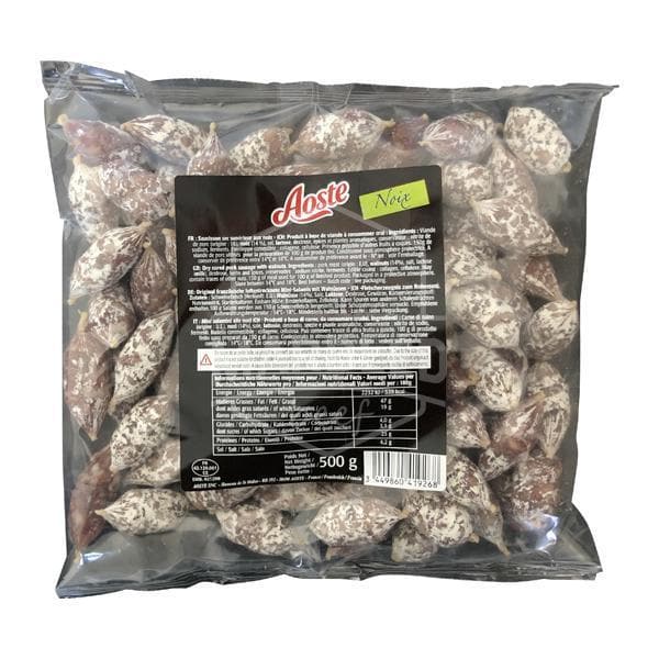 Saucisson bouchée noix Aoste 500g - Marbled Beef