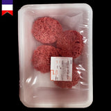 Steak Haché Rond Façon Bouchère 100% Pur Boeuf 150g x8 - Marbled Beef