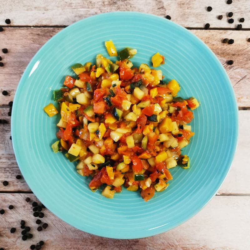 Tartare de légumes du soleil - Marbled Beef