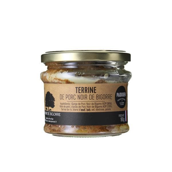 Terrine Jambon de porc noir de Bigorre 180g - Marbled Beef