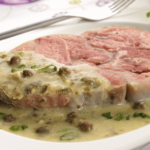 Tête de veau sauce ravigote ±1,7kg - Marbled Beef